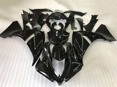 Discount 2009-2011 Glossy Black Yamaha YZF R1 Motorcycle Fairings Canada