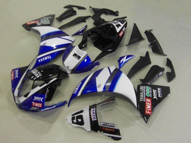 Discount 2009-2011 White Blue Black Fimer Yamalube Yamaha YZF R1 Motorcycle Fairings Canada