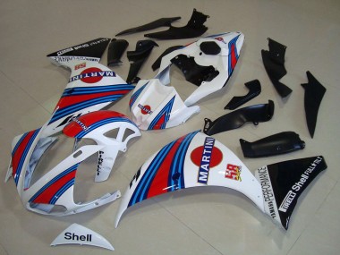 Discount 2009-2011 White Blue Red Black Martini Yamaha YZF R1 Motorcycle Fairings Canada