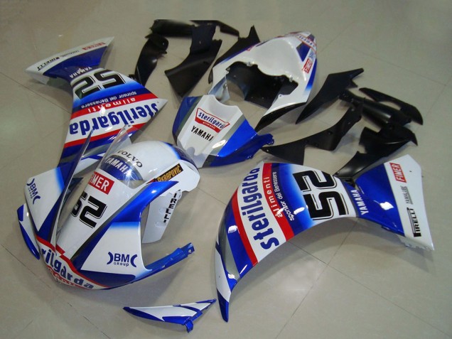Discount 2009-2011 White Blue Red Black Sterilgarda Yamaha YZF R1 Motorcycle Fairings Canada