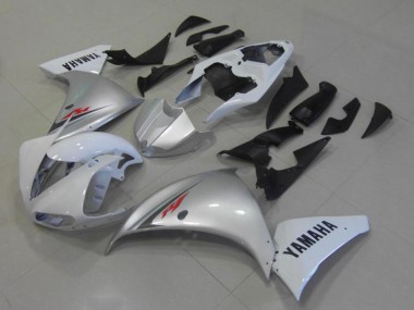 Discount 2009-2011 White Silver Yamaha YZF R1 Motorcycle Fairings Canada