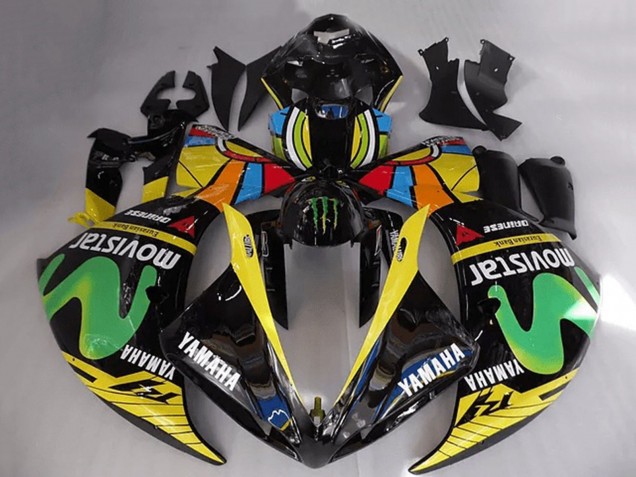 Discount 2009-2011 Rossi Moviestar Yamaha YZF R1 Motorcycle Fairings Canada