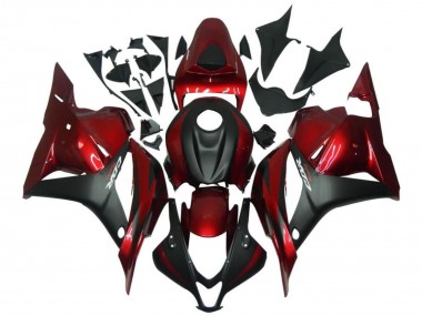 Discount 2009-2012 Red Matte Black Honda CBR600RR Motorcycle Fairings Canada