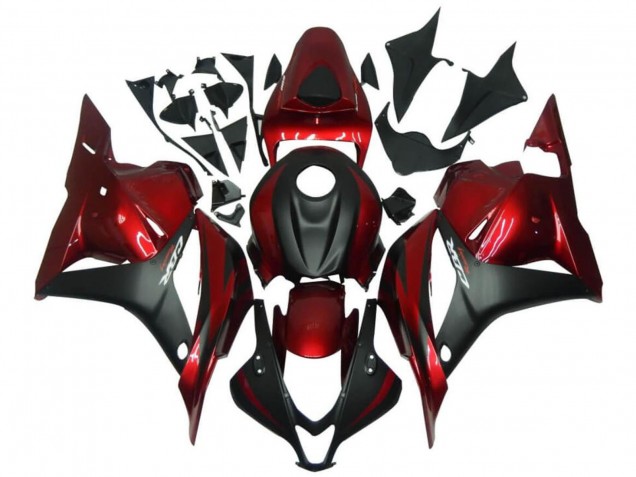 Discount 2009-2012 Red Matte Black Honda CBR600RR Motorcycle Fairings Canada
