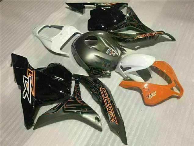 Discount 2009-2012 White Orange Glossy Black Honda CBR600RR Motorcycle Fairings Canada