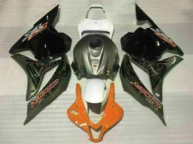 Discount 2009-2012 White Orange Glossy Black Honda CBR600RR Motorcycle Fairings Canada