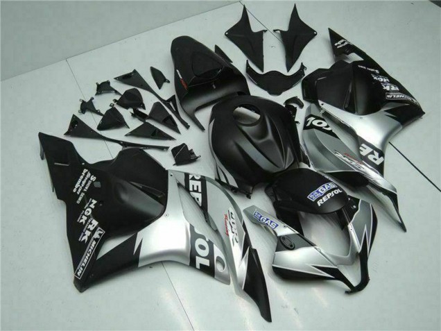 Discount 2009-2012 Silver Matte Black Repsol Honda CBR600RR Motorcycle Fairings Canada
