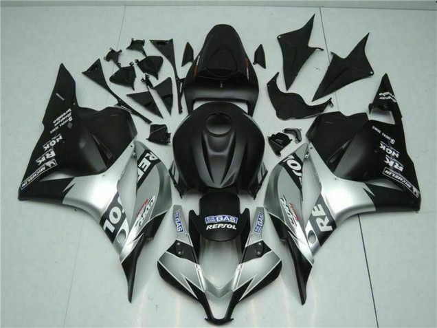 Discount 2009-2012 Silver Matte Black Repsol Honda CBR600RR Motorcycle Fairings Canada