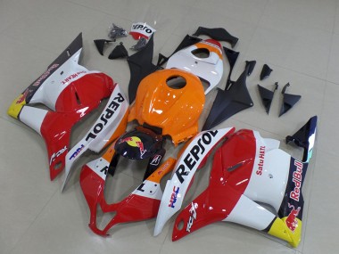 Discount 2009-2012 Orange White Red Yellow Blue Repsol HRC Red Bull Honda CBR600RR Motorcycle Fairings Canada