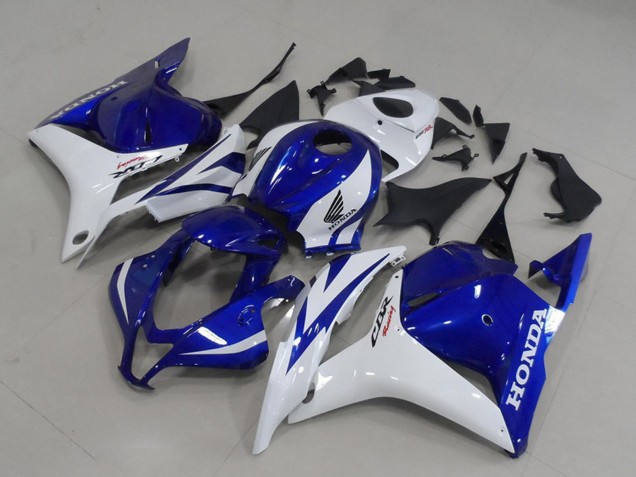 Discount 2009-2012 White Blue Honda CBR600RR Motorcycle Fairings Canada