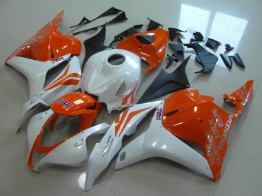 Discount 2009-2012 White Orange HRC Honda CBR600RR Motorcycle Fairings Canada