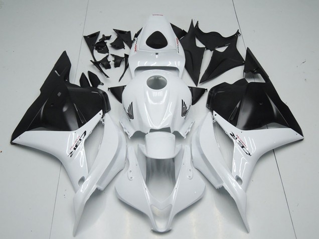Discount 2009-2012 White Matte Black Honda CBR600RR Motorcycle Fairing Canada
