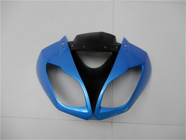 Discount 2009-2012 Light Blue Glossy Black Kawasaki ZX6R Motorcycle Fairings Canada