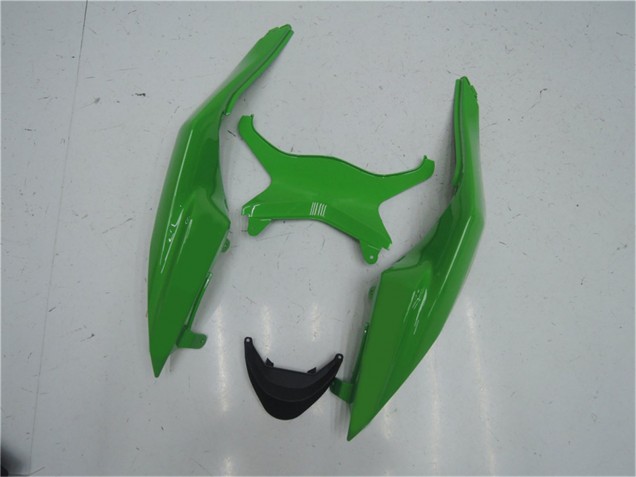 Discount 2009-2012 Green Glossy Black Kawasaki ZX6R Motorcycle Fairing Kits Canada