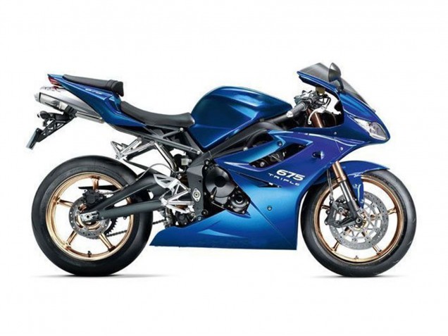 Discount 2009-2012 Blue Triumph Daytona 675 Triple Motorcycle Fairings Canada