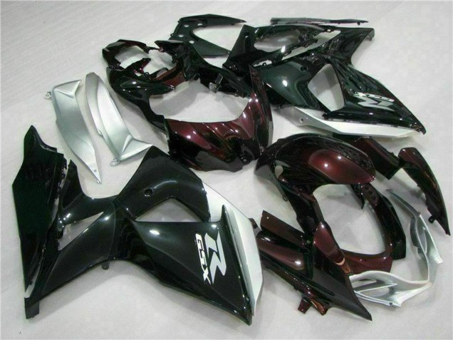 Discount 2009-2016 Glossy Black Silver White Suzuki GSXR 1000 Motorcycle Fairings Canada