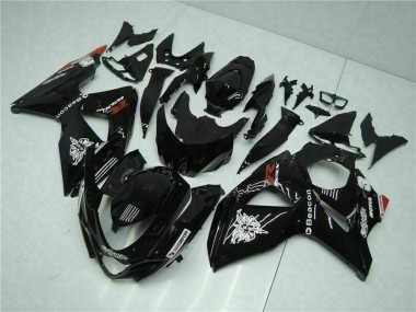 Discount 2009-2016 Glossy Black Red Beacon Motul Suzuki GSXR 1000 Motorcycle Fairings Canada