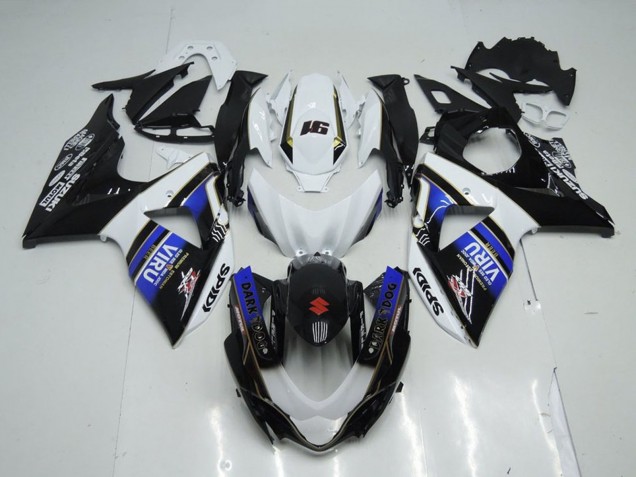 Discount 2009-2016 White Blue Black Viru Suzuki GSXR 1000 Motorcycle Fairings Canada