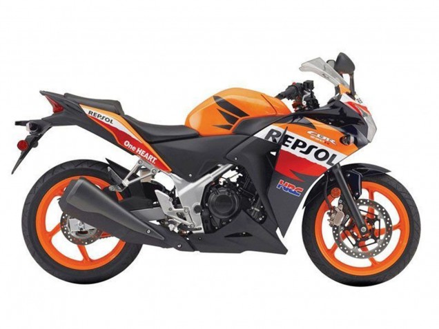 Discount 2011-2015 Orange White Red Glossy Black Repsol HRC Honda CBR250RR Motorcycle Fairings Canada