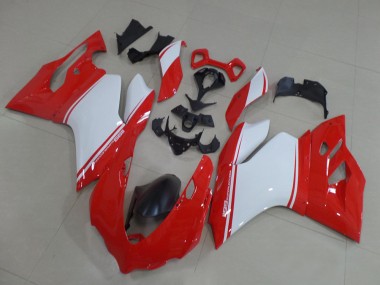Discount 2011-2014 Red White Black Ducati 1199 Motorcycle Fairings Canada