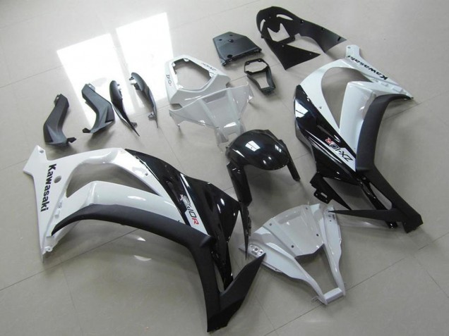 Discount 2011-2015 White Glossy Black Kawasaki ZX10R Motorcycle Fairing Canada