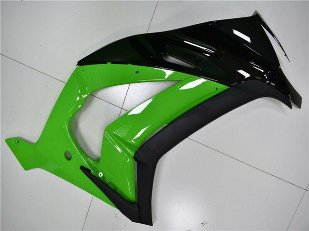 Discount 2011-2015 Green Glossy Black Kawasaki ZX10R Motorcycle Fairing Canada