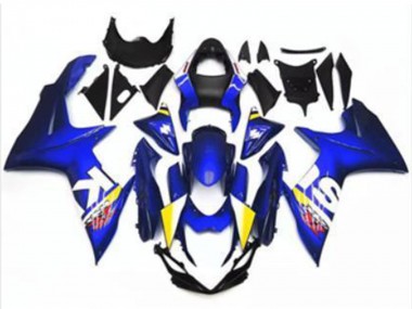 Discount 2011-2024 Blue White Suzuki GSXR 600/750 Motorcycle Fairing Canada