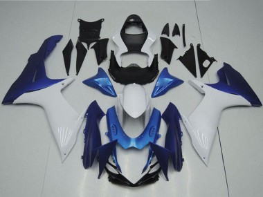 Discount 2011-2024 White Light Blue Suzuki GSXR 600/750 Motorcycle Fairings Canada