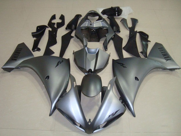 Discount 2012-2014 Matte Grey Yamaha YZF R1 Motorcycle Fairing Canada