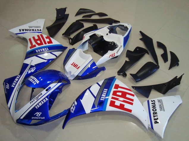 Discount 2012-2014 White Blue Red Fiat Yamaha YZF R1 Motorcycle Fairings Canada
