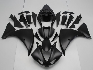 Discount 2012-2014 Matte Black Yamaha YZF R1 Motorcycle Fairings Canada