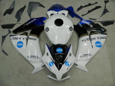 Discount 2012-2016 White Blue Glossy Black Konica Minolta Honda CBR1000RR Motorcycle Fairings Canada