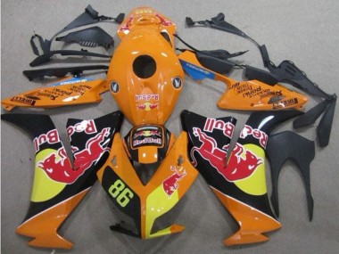 Discount 2012-2016 Orange Yellow Glossy Black Red Bull 86 Honda CBR1000RR Motorcycle Fairings Canada