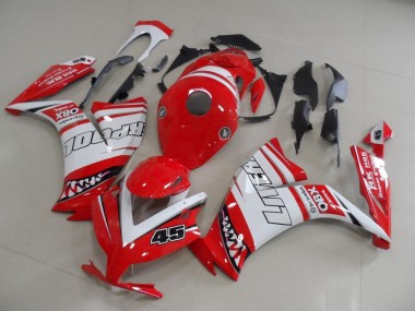 Discount 2012-2016 White Red Liverpool 45 Honda CBR1000RR Motorcycle Fairings Canada