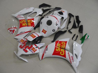Discount 2012-2016 White Red Yellow San Carlo Honda CBR1000RR Motorcycle Fairing Canada