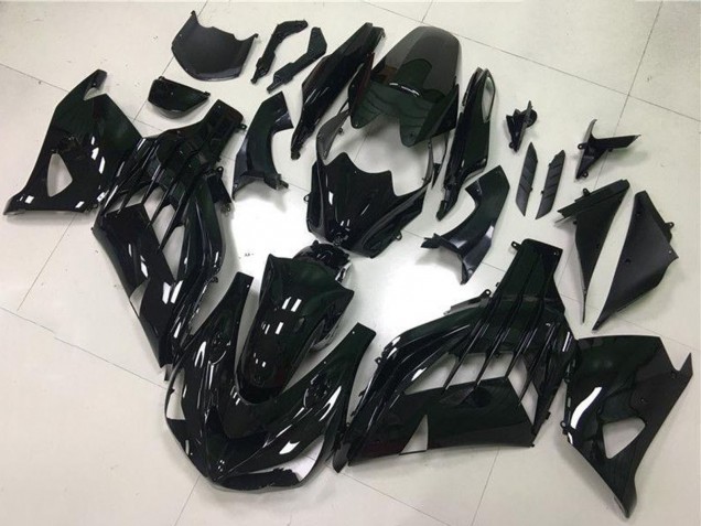 Discount 2012-2024 Glossy Black Kawasaki ZX14R ZZR1400 Motorcycle Fairings Canada