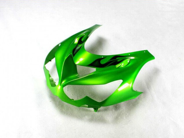 Discount 2012-2024 Green Glossy Black Kawasaki ZX14R ZZR1400 Motorcycle Fairing Canada