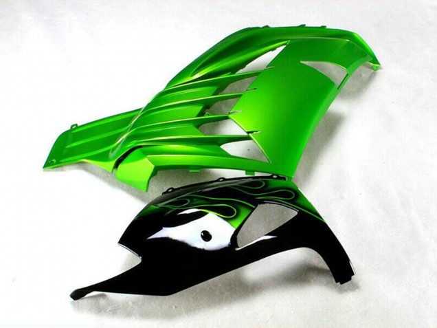 Discount 2012-2024 Green Glossy Black Kawasaki ZX14R ZZR1400 Motorcycle Fairing Canada