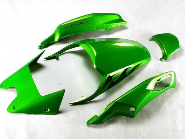 Discount 2012-2024 Green Glossy Black Kawasaki ZX14R ZZR1400 Motorcycle Fairing Canada