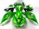 Discount 2012-2024 Green Glossy Black Kawasaki ZX14R ZZR1400 Motorcycle Fairing Canada