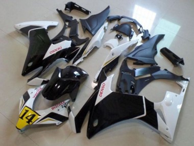 Discount 2013-2015 White Yellow Glossy Black DENSO Honda CBR500R Motorcycle Fairings Canada
