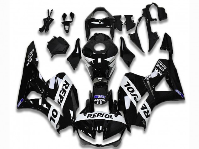 Discount 2013-2023 Glossy Black White Repsol Honda CBR600RR Motorcycle Fairings Canada