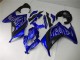 Discount 2013-2024 Blue Black White Flame Kawasaki Ninja 300 EX300R Motorcycle Fairings Canada