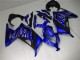 Discount 2013-2024 Blue Black White Flame Kawasaki Ninja 300 EX300R Motorcycle Fairings Canada