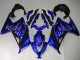Discount 2013-2024 Blue Black White Flame Kawasaki Ninja 300 EX300R Motorcycle Fairings Canada