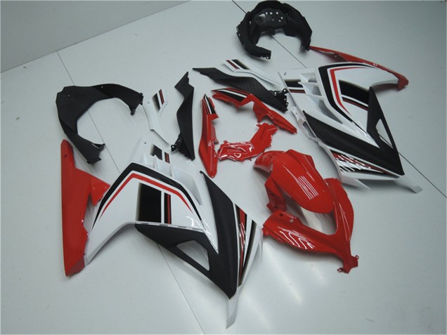 Discount 2013-2024 White Red Black Kawasaki Ninja 300 EX300R Motorcycle Fairings Canada