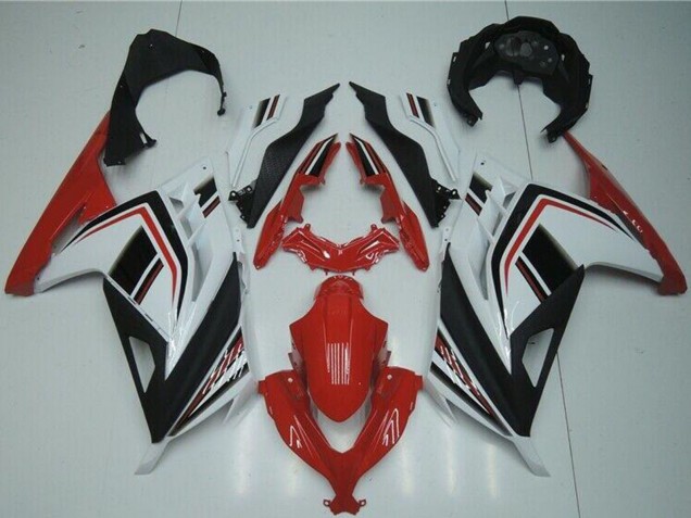 Discount 2013-2024 White Red Black Kawasaki Ninja 300 EX300R Motorcycle Fairings Canada
