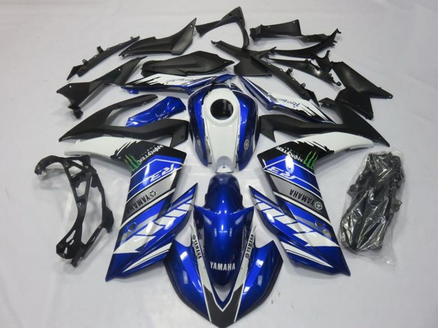 Discount 2015-2018 Blue White Black Green Monster Yamaha YZF R3 Motorcycle Fairings Canada