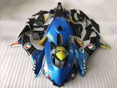Discount 2015-2019 Blue Yellow Shark Yamaha YZF R1 Motorcycle Fairing Canada