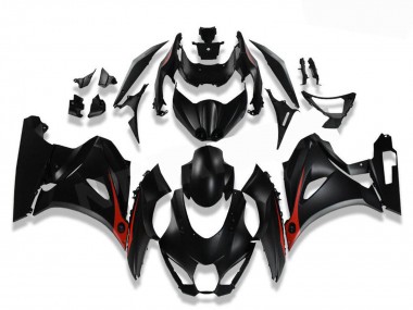 Discount 2017-2024 Black Red Suzuki GSXR 1000 Motorcycle Fairings Canada